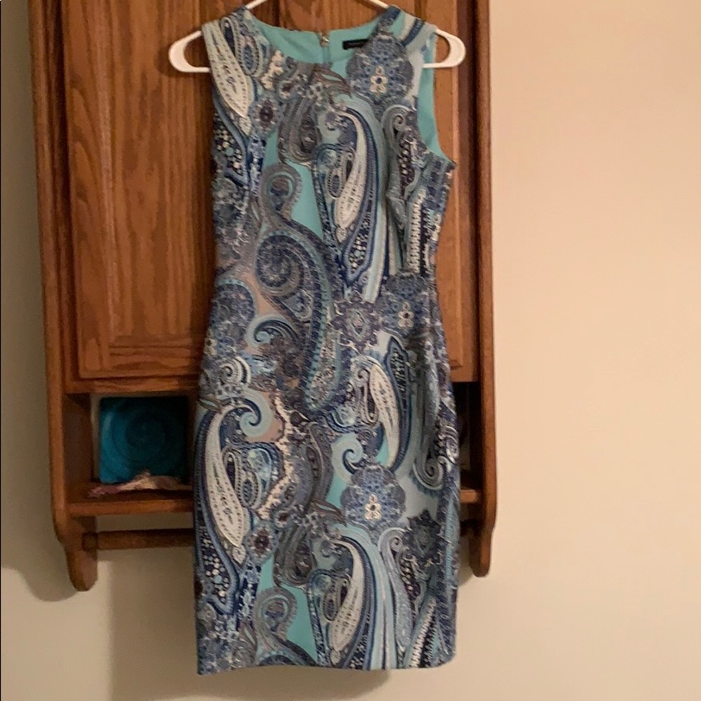 Beautiful blue paisley spring / Easter dress 👗 2